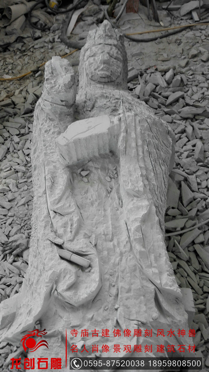 石雕觀音佛像怎樣雕刻？